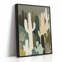Desert Forms in Soft Sage