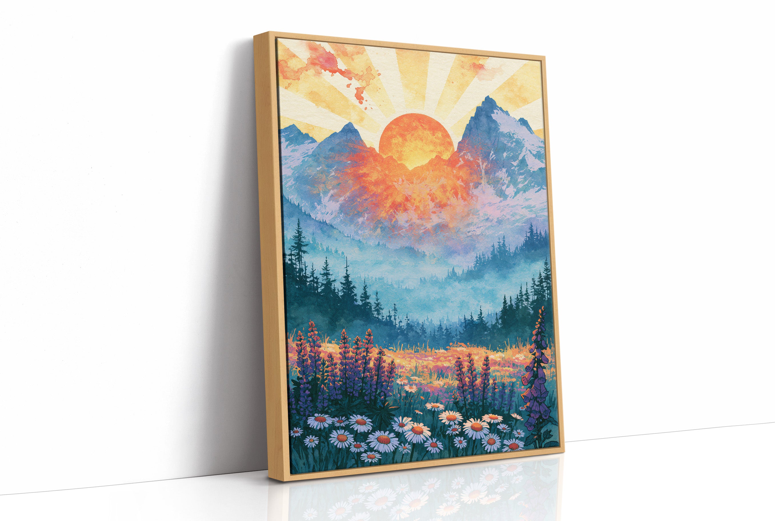 Lupine Meadow, Fire in the Peaks