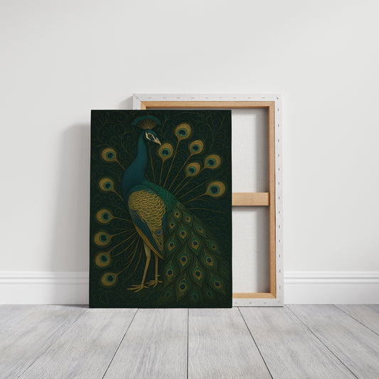 Regal Silence of the Golden Peacock
