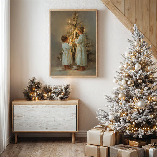 December Magic Glows In White