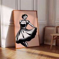 Twirling Through Peach Summer Memories