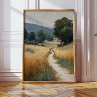 Pathway Through Golden Fields
