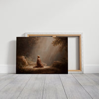Divine Light Bathes Stone Sanctuary