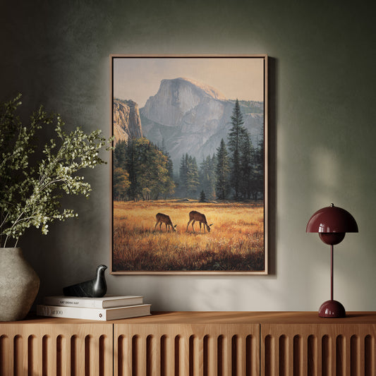 Grazing Under Golden Horizons