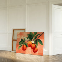 Citrus Blossoms Dance In Coral