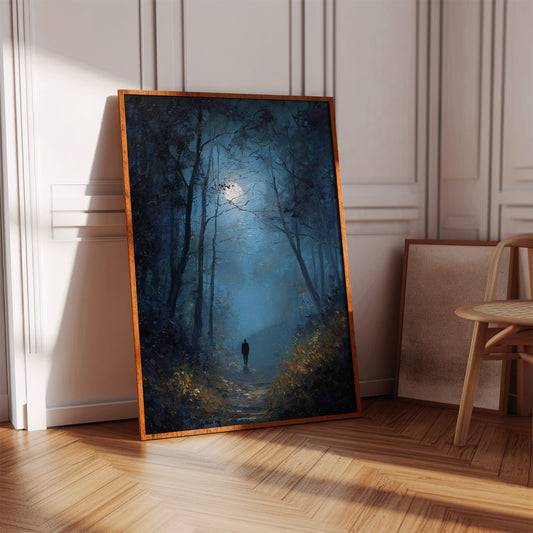 Moonlit Path Calls Through Trees