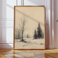 When Silence Paints the Frost
