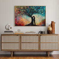 Ancient Tree Holds Love's Dance