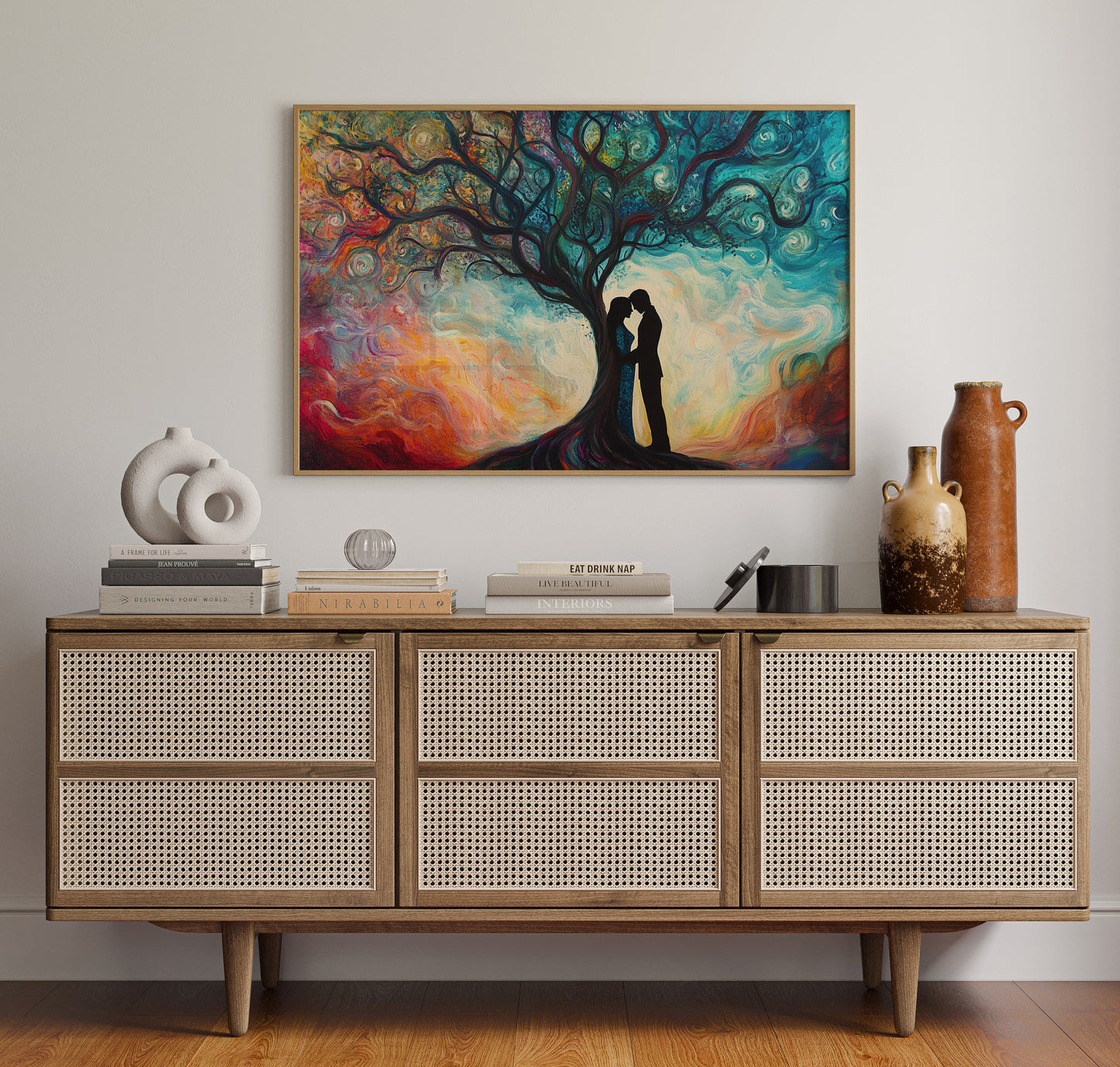 Ancient Tree Holds Love's Dance