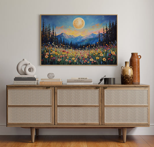 Moonlit Meadow Sings Mountain Songs