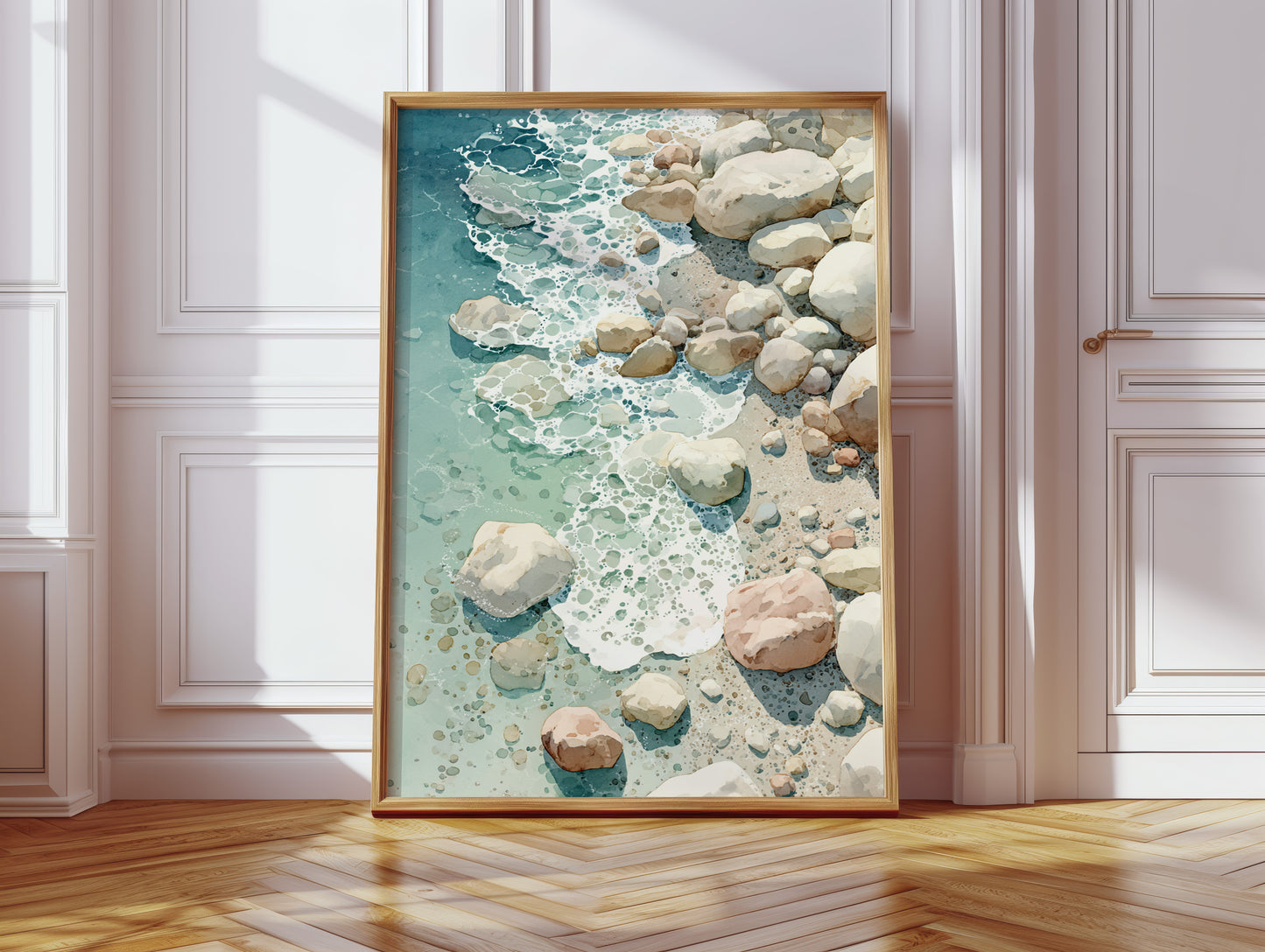 Tides Caress the Timeless Stones
