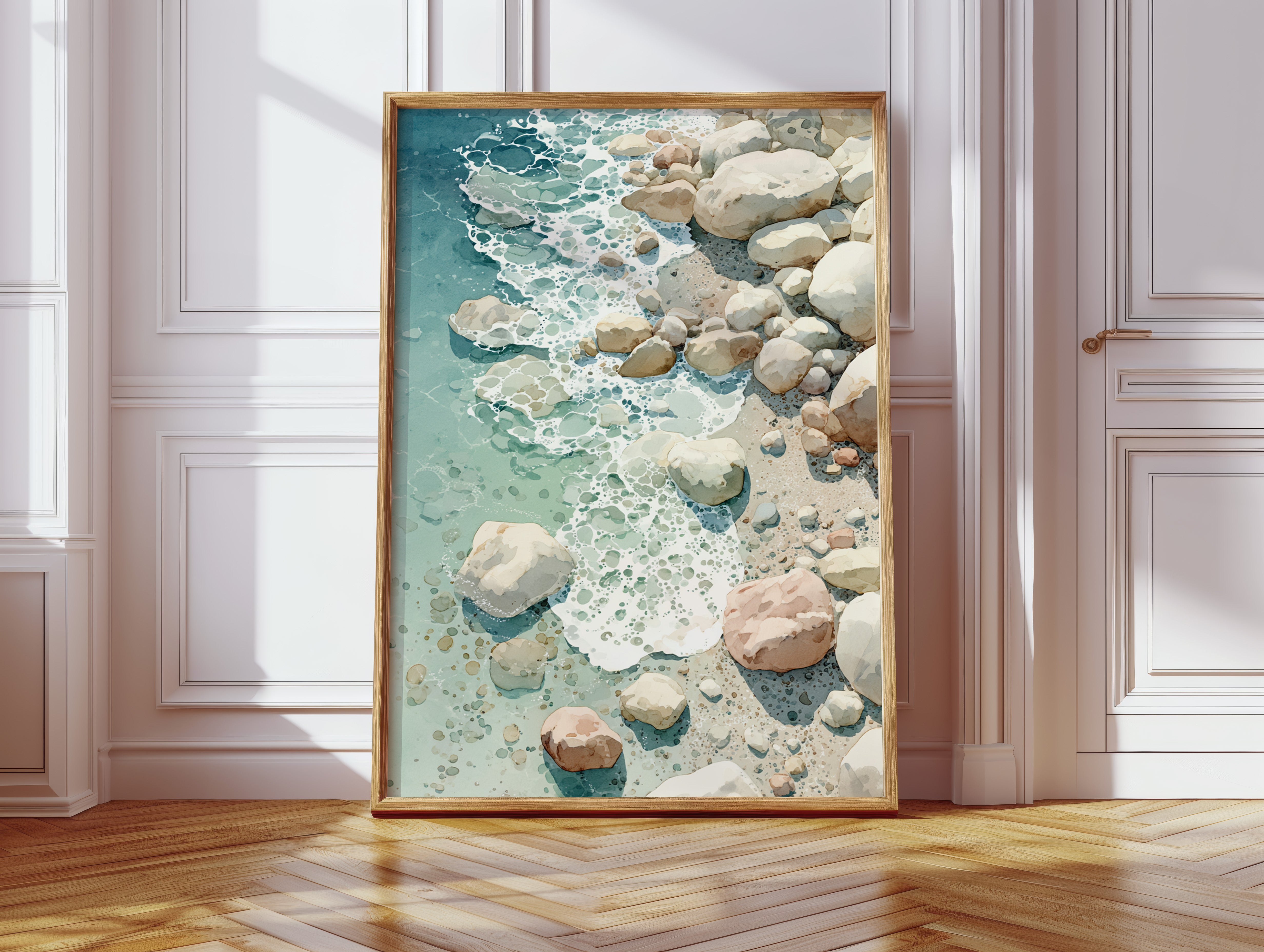 Tides Caress the Timeless Stones