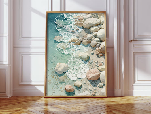 Tides Caress the Timeless Stones