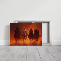 Harbingers Ride Through Crimson Veil