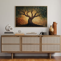 Ancient Olive Dances At Dawn