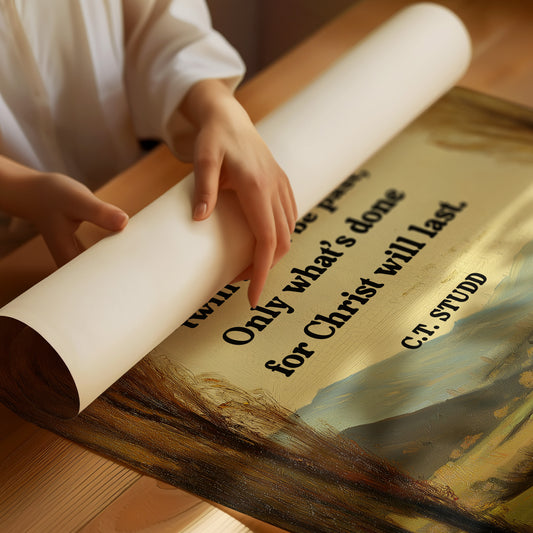 Only One Life C T Studd Quote