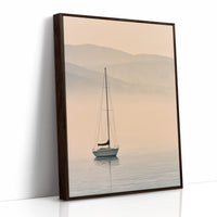 Sailboat Stillness At Dawn