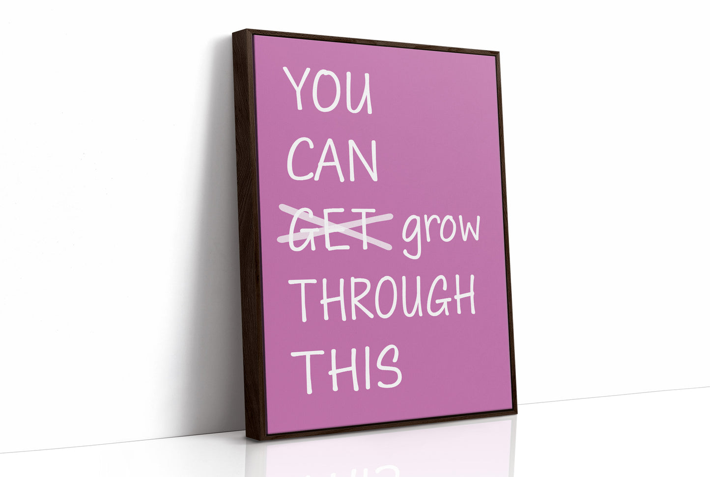 Grow, Not Just Get, Through (Orchid)