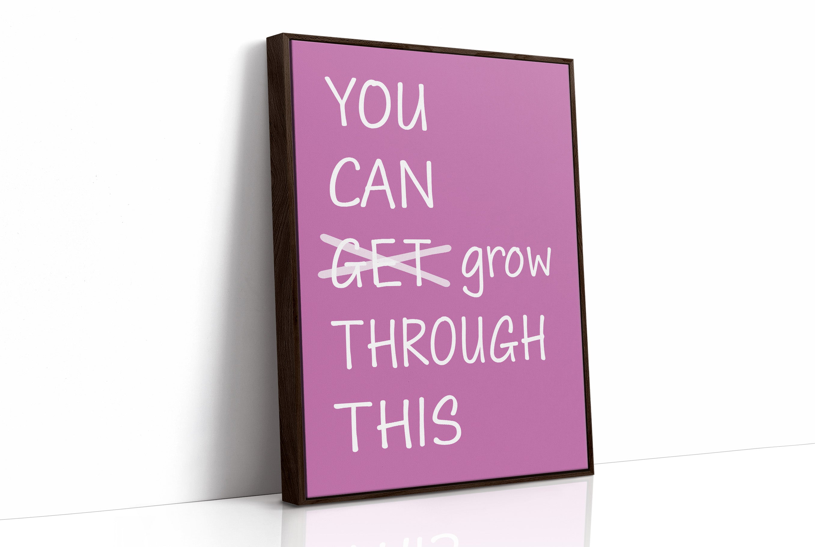 Grow, Not Just Get, Through (Orchid)