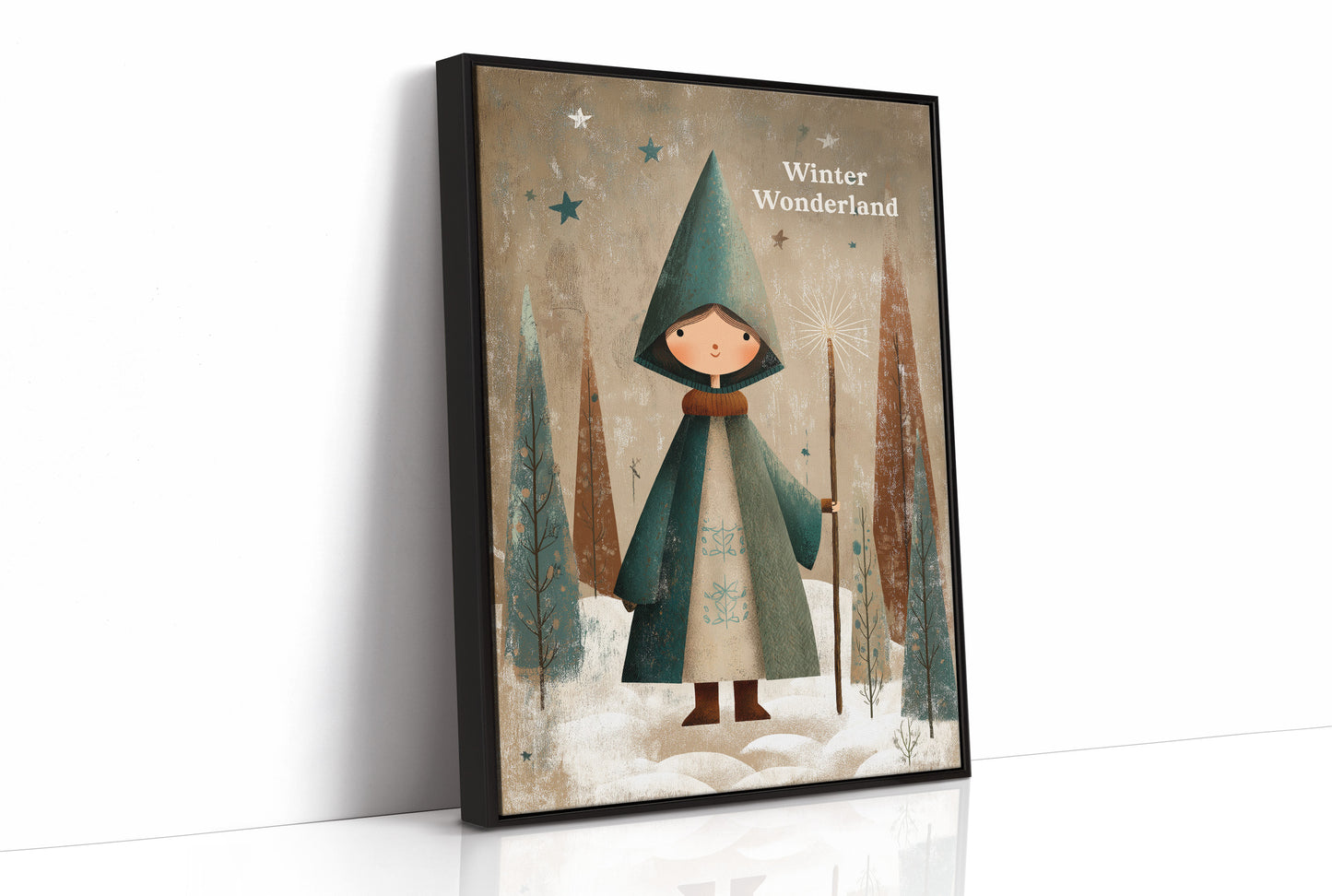 Frost Guardian Of Starlit Woods