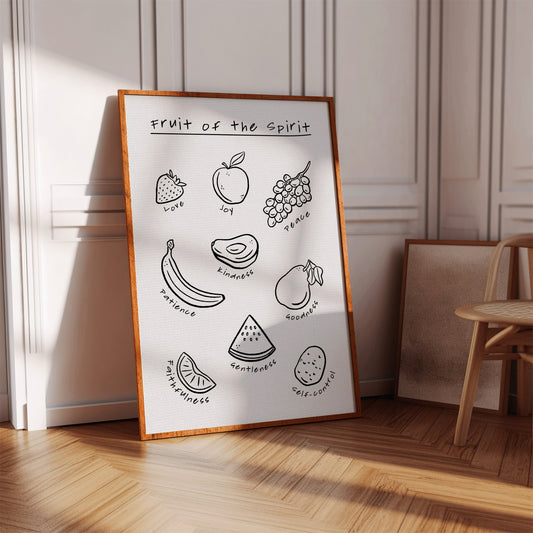 Sweet Virtues Grow In Simple Lines