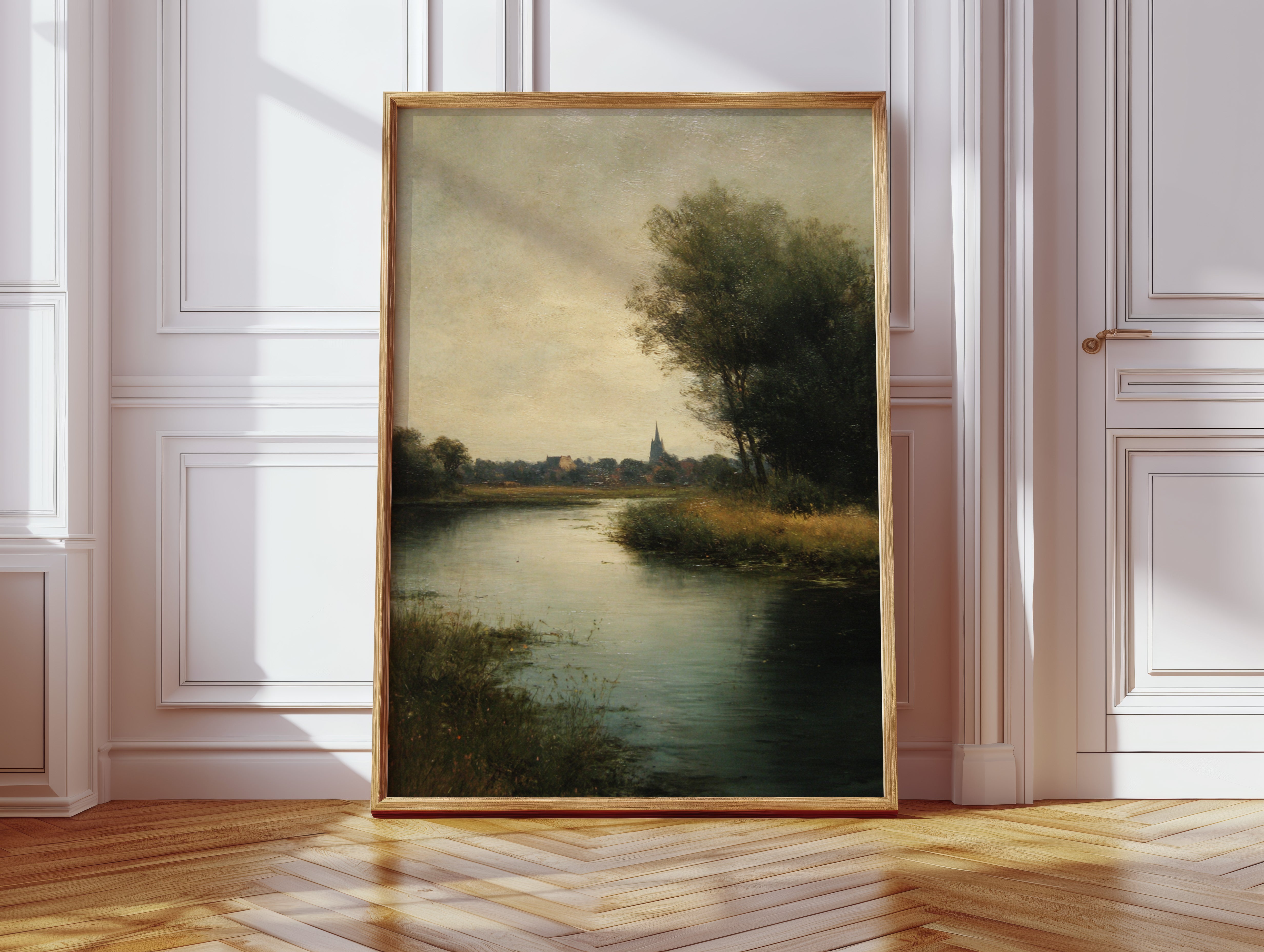 Reflections of a Quiet Town