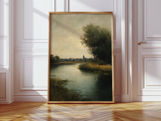 Reflections of a Quiet Town