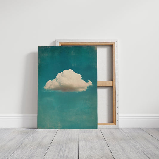 Daydream Cloud Over Turquoise Sky