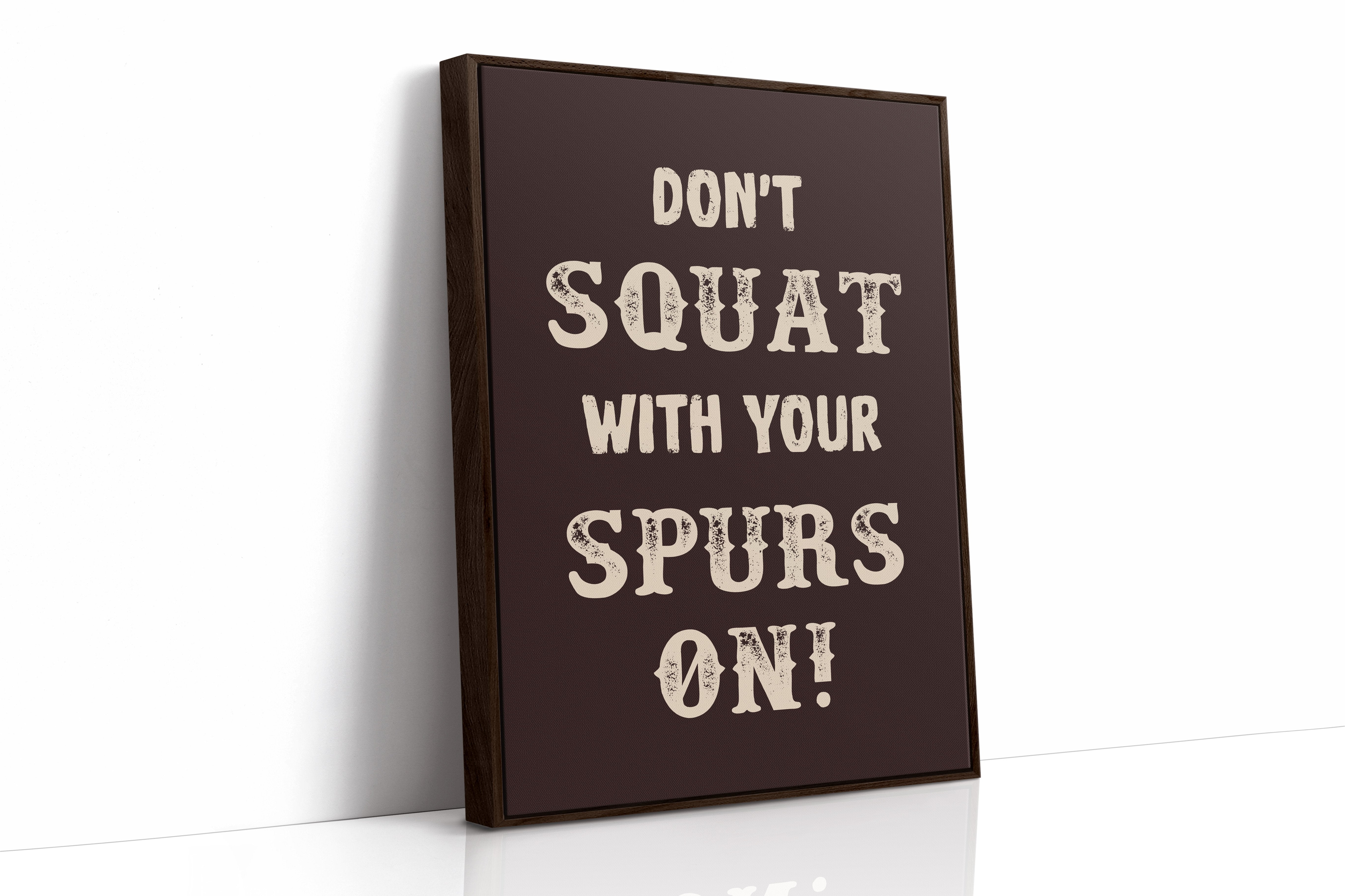 Bold Truth In Rustic Type