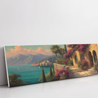 Terrace Overlooking The Blue Coast