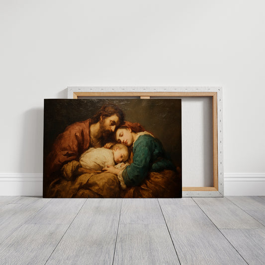 Sacred Slumber in Amber Light