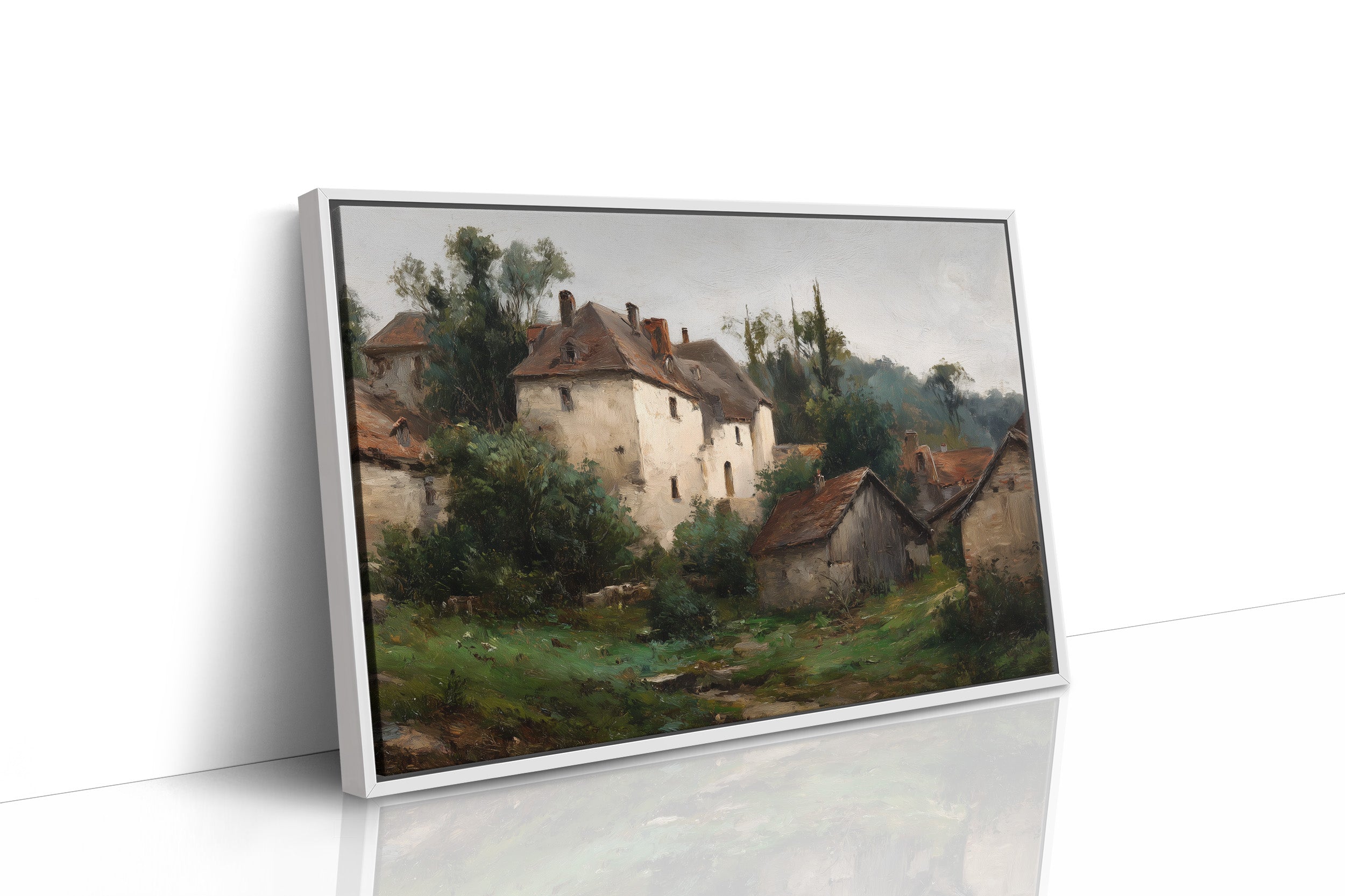 Forgotten Hamlet Among Green Hills