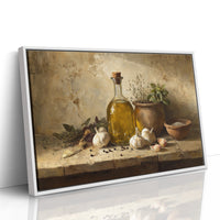 Golden Oil and Garden Herbs