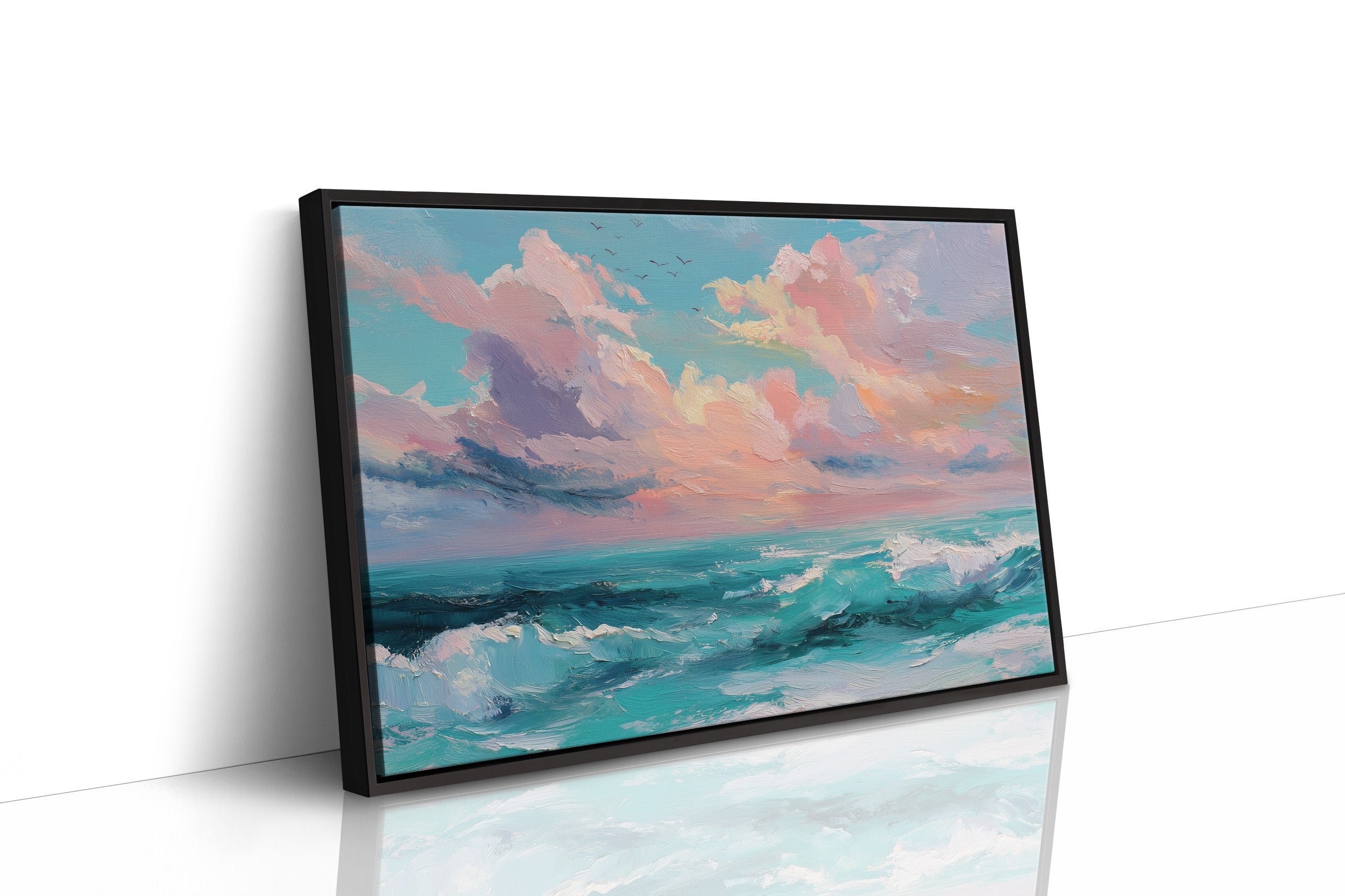 The Ocean Exhales at Dusk