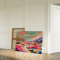 Desert Stream Paints Wild Gardens