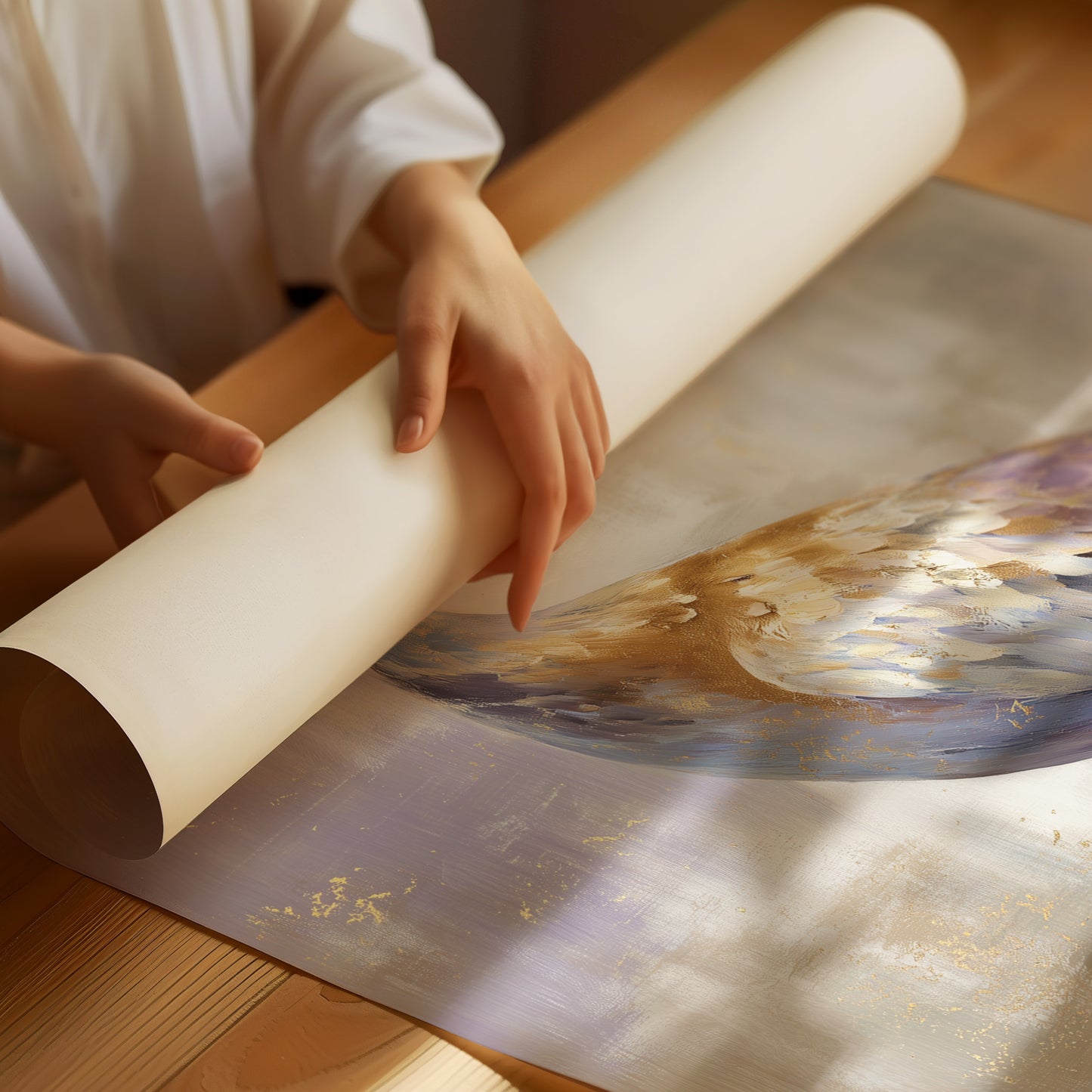 Elegant Crane Studies Library Light