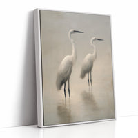 Ethereal Sentinels In Morning Mist