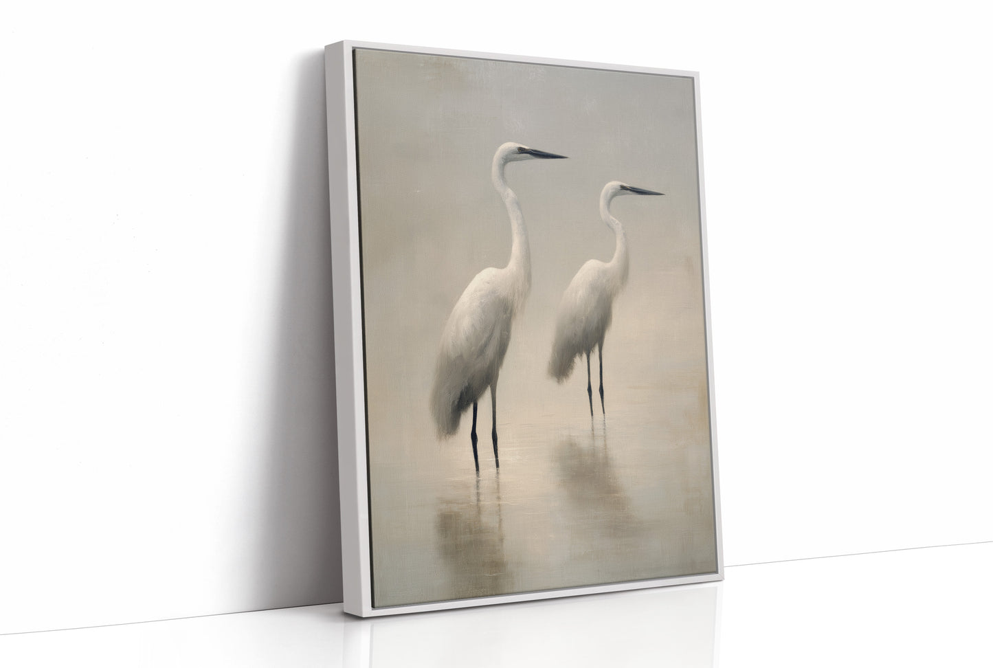 Ethereal Sentinels In Morning Mist