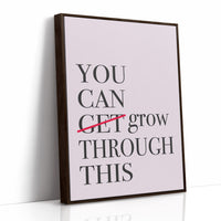 Grow, Not Just Get, Through (Serif)