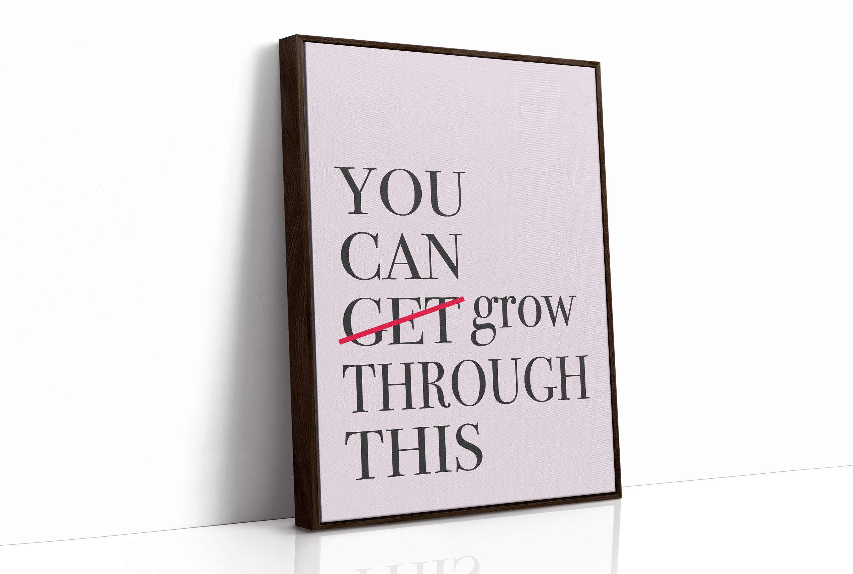 Grow, Not Just Get, Through (Serif)
