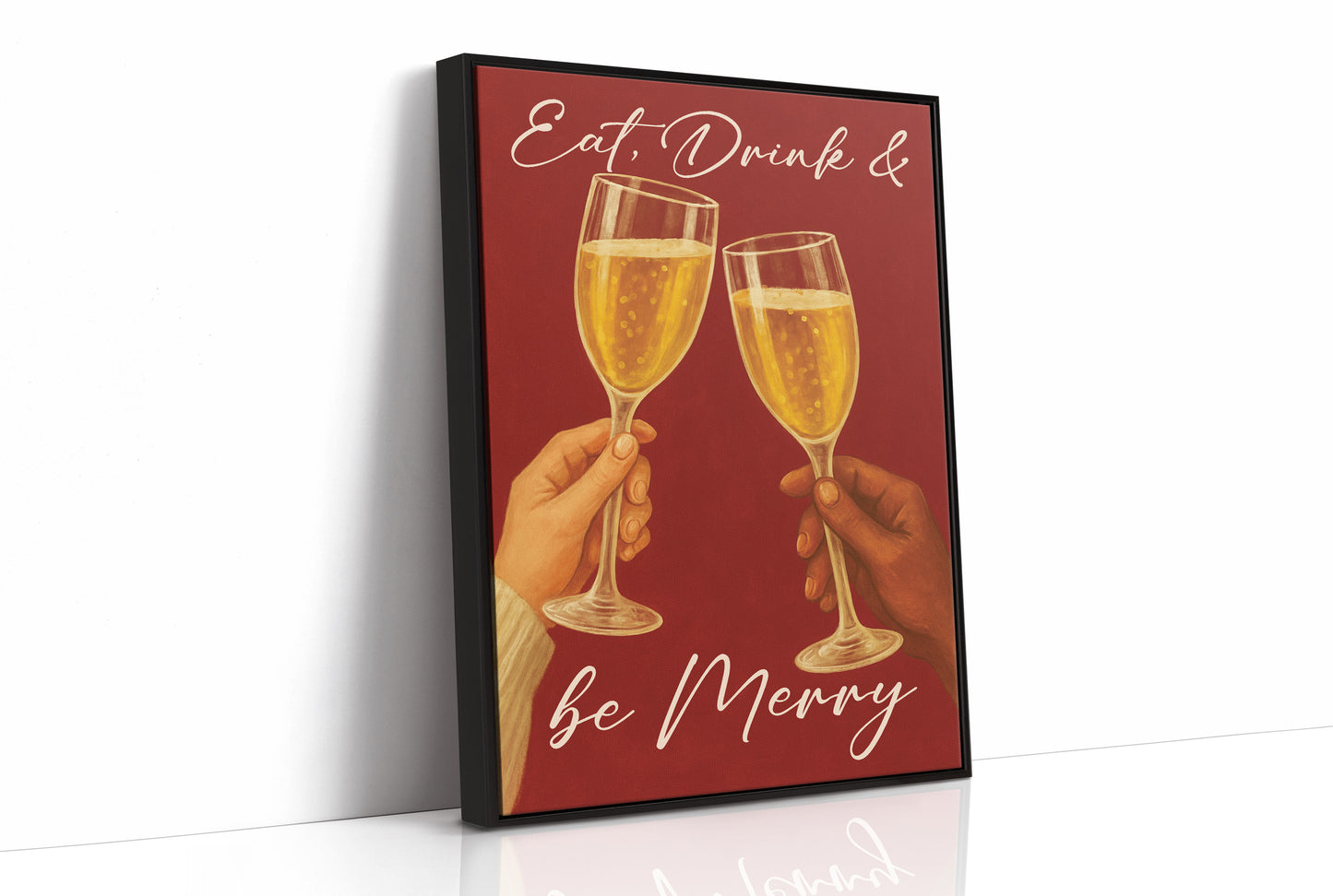 Crimson Toast To Simple Joys