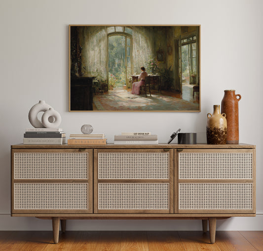 Summer Light Fills This Quiet Room