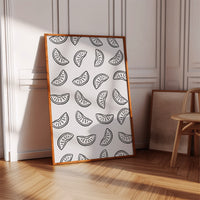 Citrus Slices Dance In Summer