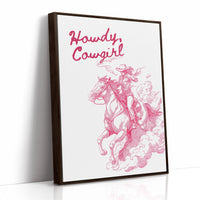 Pink Dust On Frontier Trails