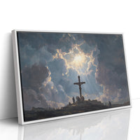 Divine Light Breaks Through Storm Clouds