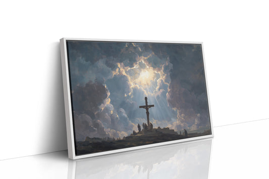 Divine Light Breaks Through Storm Clouds