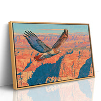 Red-Tail Over the Canyon