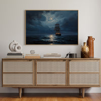 Moonlit Voyage On Ancient Tides