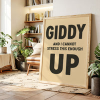 Giddy Up and I Cannot Stress This Enough Cream Edition