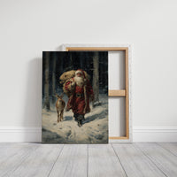 Forest Friends Share Winter's Magic